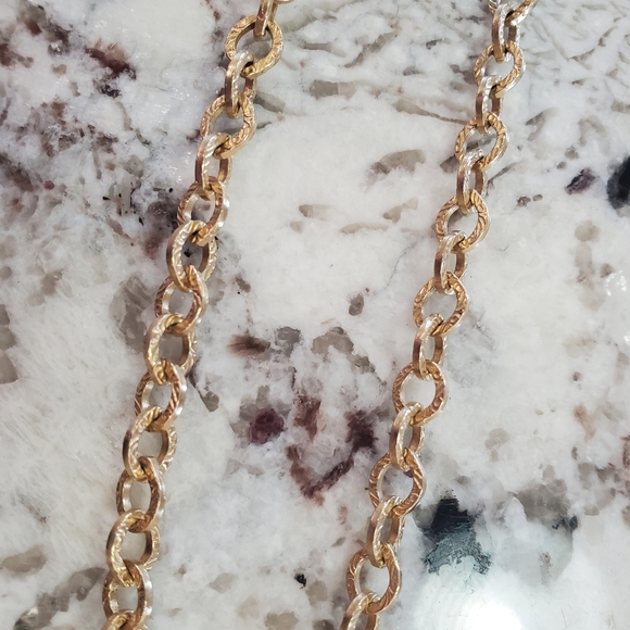 Vintage Signed Accessocraft NYC Etruscan Revival Necklace - Picture 11 of 16